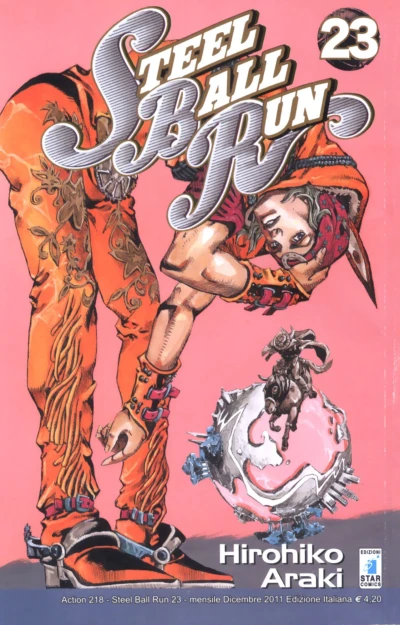 Cover of Steel ball run 23