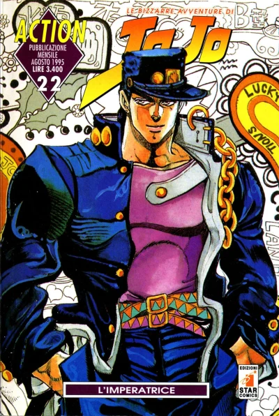 Cover of Le bizzarre avventure di JoJo 22: L'imperatrice
