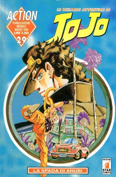 Cover of Le bizzarre avventure di JoJo 29: La spada di Anubi