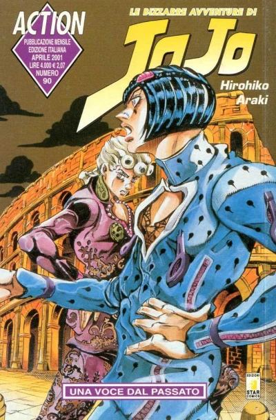 Cover of Le bizzarre avventure di JoJo 90: Una voce dal passato