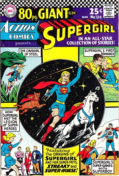 Cover of Supergirl in an All-Star Collection of Stories!