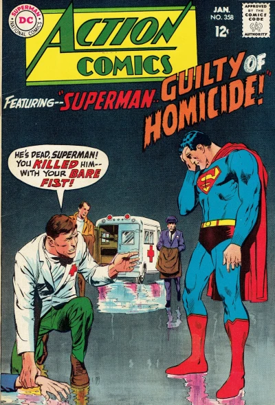 Cover of Superman... Guilty of Homicide! / Superboy in Argo City