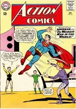 Cover of Superman - Weakest Man in the World