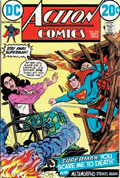 Cover of Superman, You Scare Me to Death! / Oh, Pity, Where is Thy Sting?