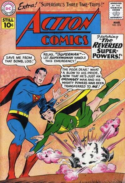 Cover of The Reversed Super-Powers