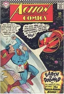 Cover of The Super-Human Bomb!; The Day Supergirl Became an Amazon!