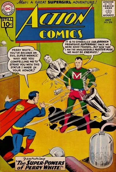 Cover of The Super Powers of Perry White!