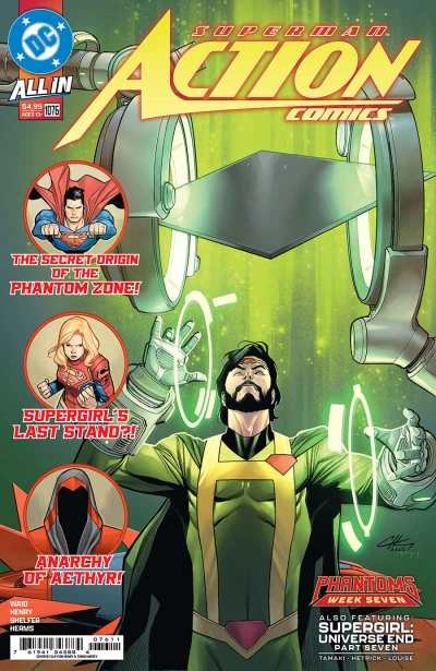 Cover of Phantoms, Part Seven; Supergirl in Every World