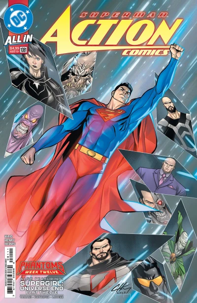 Cover of Phantoms, Part 12: Finale; Supergirl in Sentence