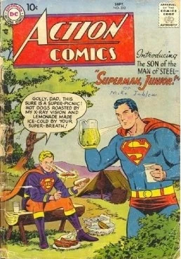 Cover of The Story of Superman, Junior