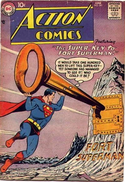 Cover of The Super-Key to Fort Superman!