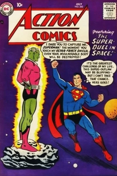 Cover of The Super-Duel in Space / The Traffic Cop of 2058, A.D. / Safari from Space!