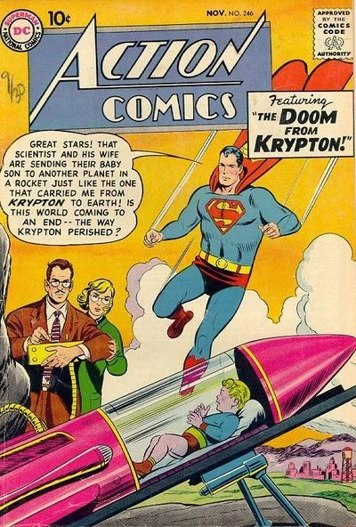 Cover of Krypton On Earth