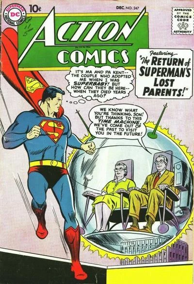 Cover of The Return of Superman's Lost Parents!