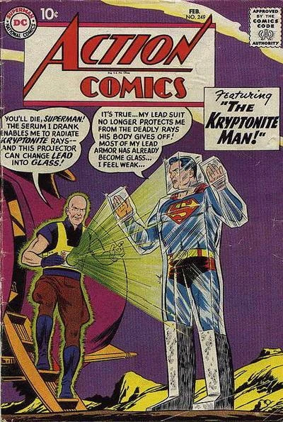 Cover of The Kryptonite Man