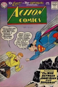 The Battle Between Jimmy Olsen and Superman!