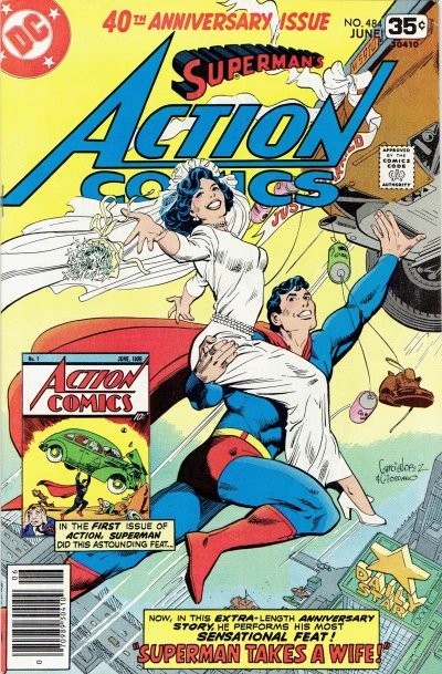 Cover of Superman Takes a Wife!