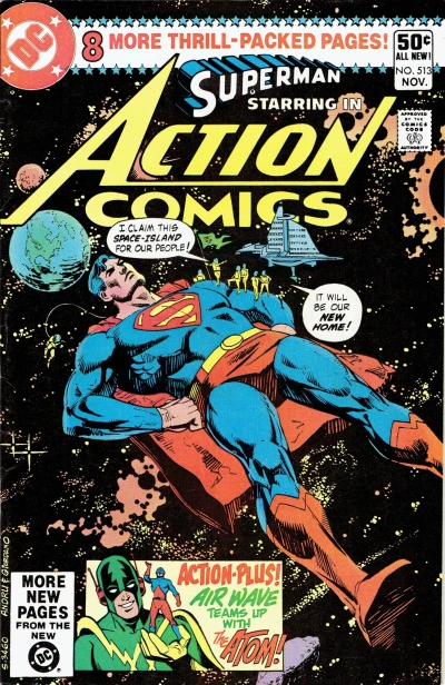 Cover of The Return of Superman Island ; The Red Dart's Deadly Arts!