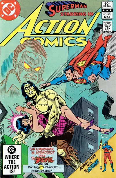 Cover of The Devil... ...and the Daily Planet! / No Time Off for Heroes!