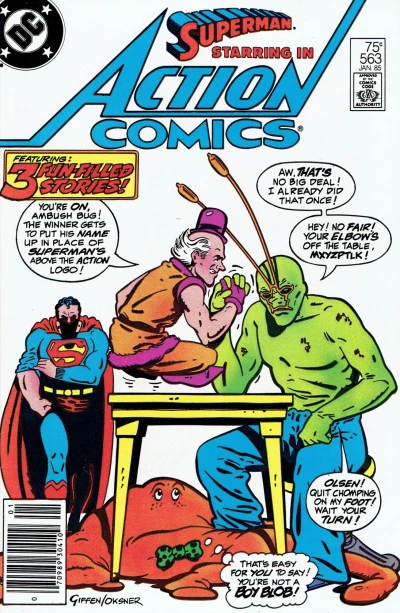 Cover of Black Beauty or 'A Horse is a Horse, of Course, of Course / Mr. Mxyzptlk, Media Star!  / Jimmy Olsen -- Blob!