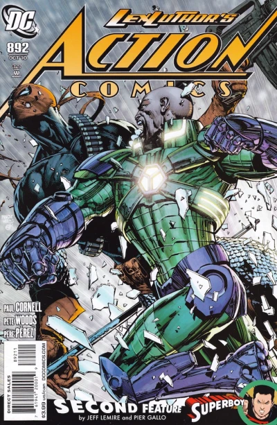 Cover of The Black Ring, Part Three; A Look at Things to Come in... Superboy