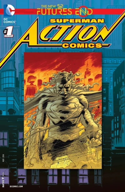 Cover of Action Comics: Futures End