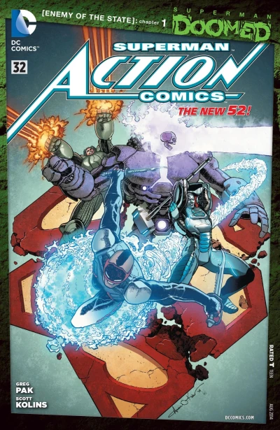 Cover of Action Comics (Volume 2)