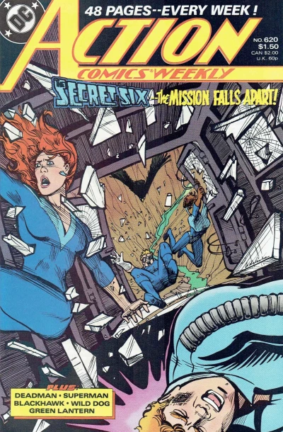 Cover of Last Gasp!: Fatal Distraction Chapter Six Tailed!; Just a Little Bug That's Going Around; Too Late, the Hero?; Deadman Part 3; Most Guys Just Leave Her Hanging There