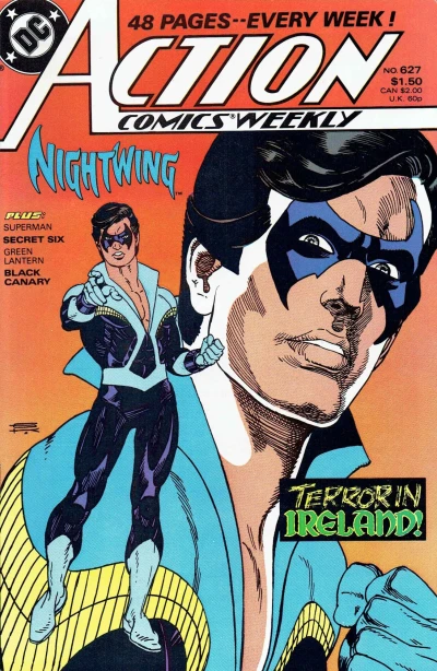 Cover of And Now... Captain Atom / A Bird in the Hand... / Knock 'Em Dead" Part 4 / Panic in the Sands! / Rocks and Hard Places, Chapter One: Travels / Rocks and Hard Places, Chapter Two: Distractions