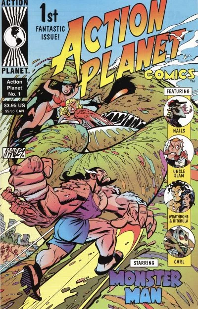 Cover of Monster Man- Hero of the Beach