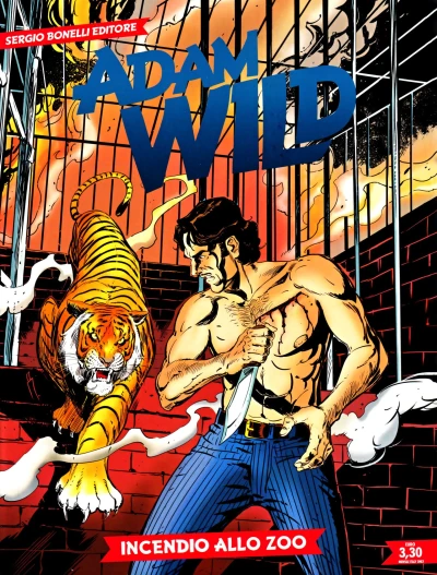 Cover of Incendio allo zoo