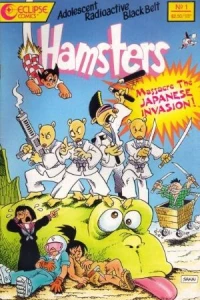 Adolescent Radioactive Black Belt Hamsters Clobber the Manga Invasion!