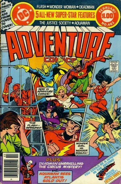 Cover of Adventure Comics