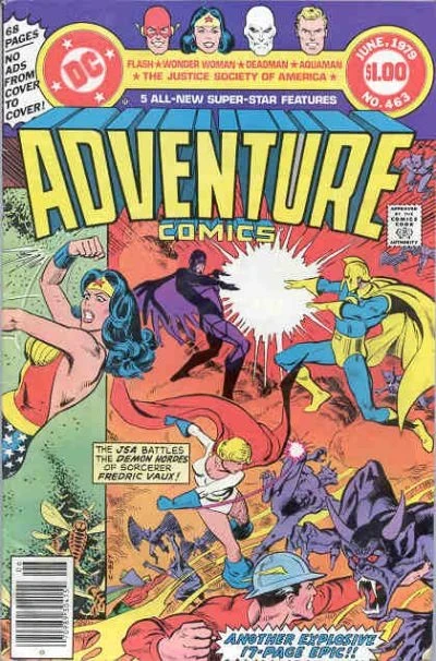 Cover of Adventure Comics