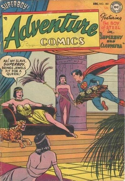 Cover of Superboy and Cleopatra