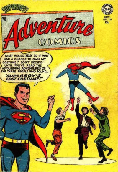 Cover of Superboy's Lost Costume