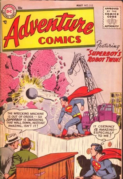 Cover of Superboy's Robot Twin