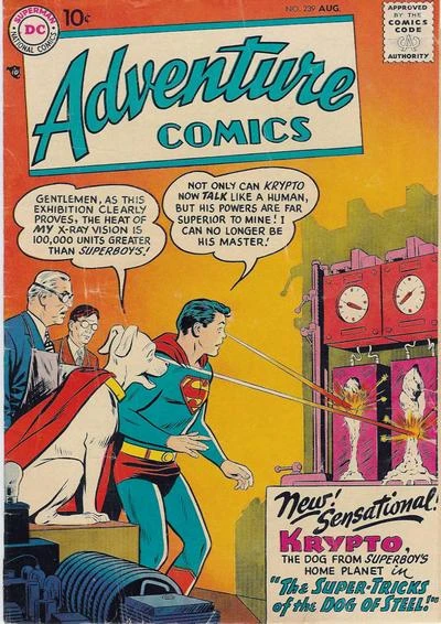 Cover of The Super-Tricks of the Dog of Steel