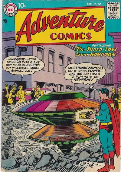 Cover of The Super-Toys from Krypton