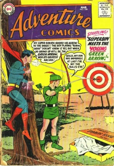 Cover of Superboy Meets the Young Green Arrow! ; The Arrow Platoon! ; The Incredible Fish of Doctor Danton