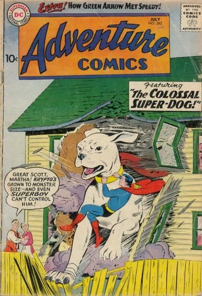 Cover of The Colossal Superdog / The Undersea Hospital! / The World's Worst Archer!