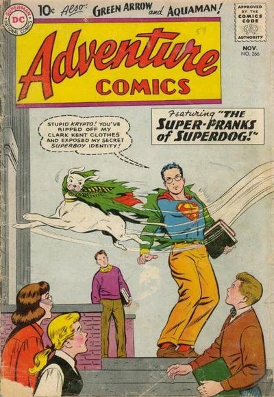 Cover of The Super-Pranks of Krypto!