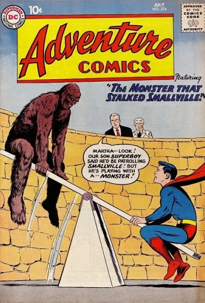 Cover of The Monster That Stalked Smallville