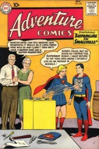 Supergirl in Smallville!/Aqualad Goes To School!