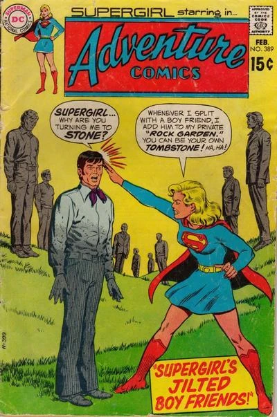 Cover of Supergirl's Jilted Boy Friends