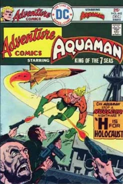 Cover of Aquaman: "H is for Holocaust"Comic Template Help