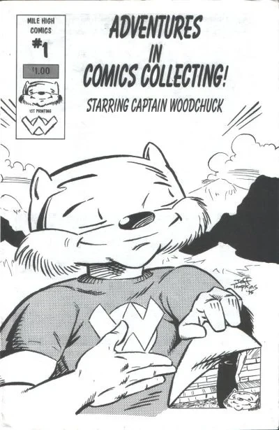 Cover of Adventures in Comics Collecting! Starring Captain Woodchuck