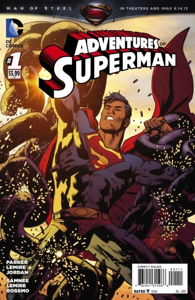 Cover of Adventures of Superman (Volume 2)