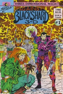 Cover of Against Blackshard: 3-D - The Saga of Sketch, the Royal Artist