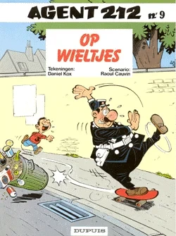 Cover of Op wieltjes